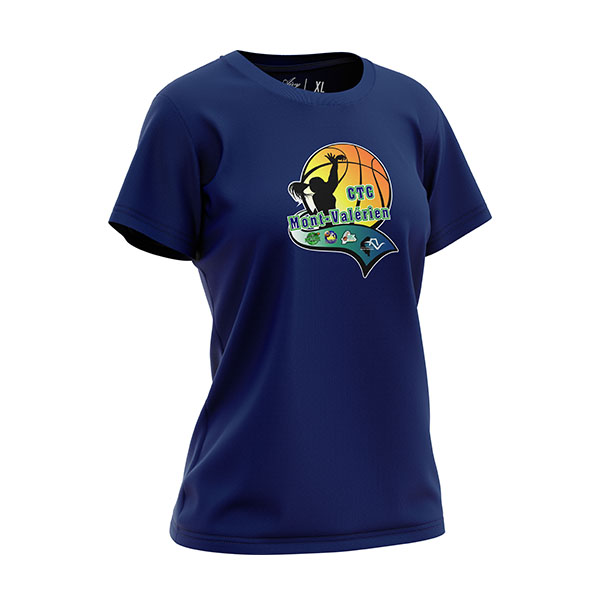T-shirt personnalisable pour la boutique de votre club de basket