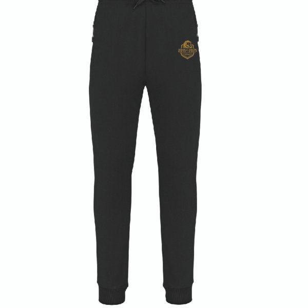 Pantalon jogging noir AS CHATILLON