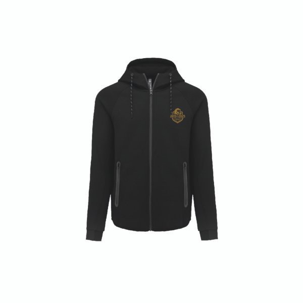 Veste pro noir zippé AS CHATILLON