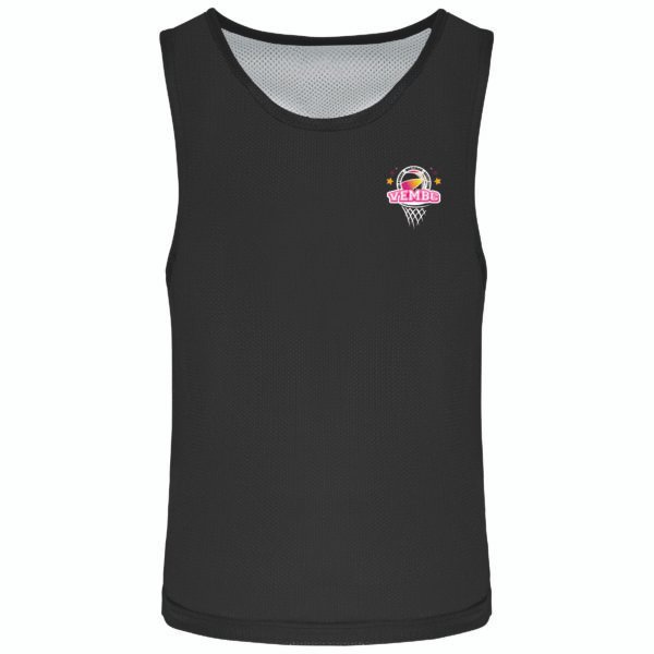 MAILLOT REVERSIBLE VEMBC NOIR/BLANC – Image 2