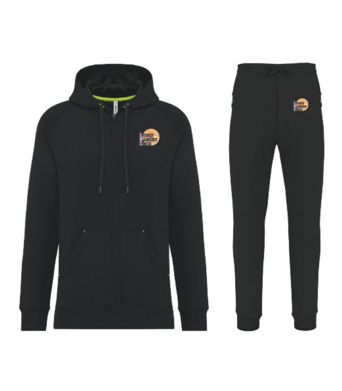 11 Ensemble jogging noir Ludon BC – Image 1