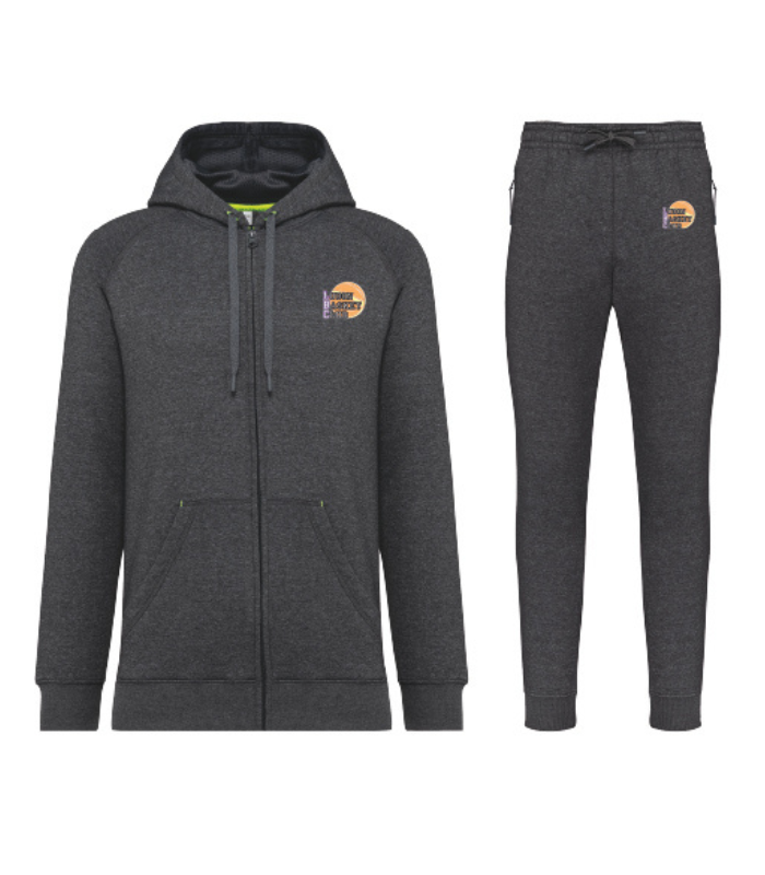 12 Ensemble jogging gris Ludon BC – Image 1