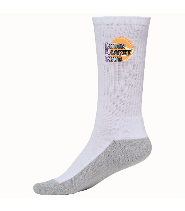 21 Chaussettes blanche unisexe Ludon BC – Image 1