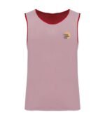 Chasuble reversible Rouge Blanc Ludon BC