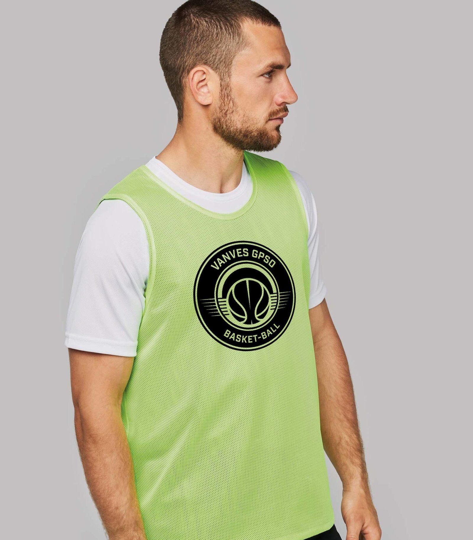 Chasuble réversible de basketball