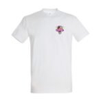 T-shirt blanc coton unisexe VEMBC petit logo