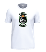 T-shirt blanc Cregy loup