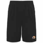 Short de basket-ball noir Ludon